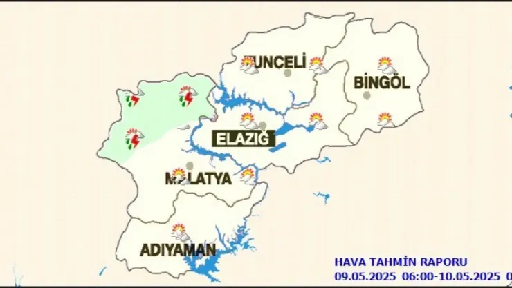 Malatya'da Bugün Hava Durumu