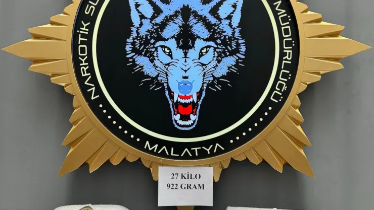 Malatya'da Narkotik Operasyonu