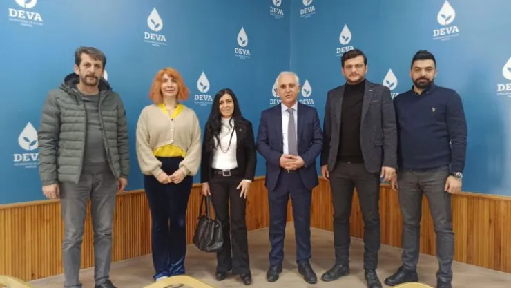 Malatya Deva Partisi Basın İle Bir araya geldi