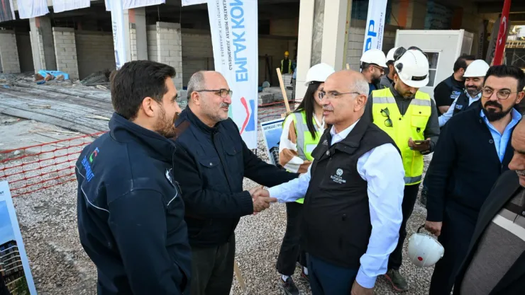 Malatya'nın Prestij Projesinde İnşaatlar Yükseliyor
