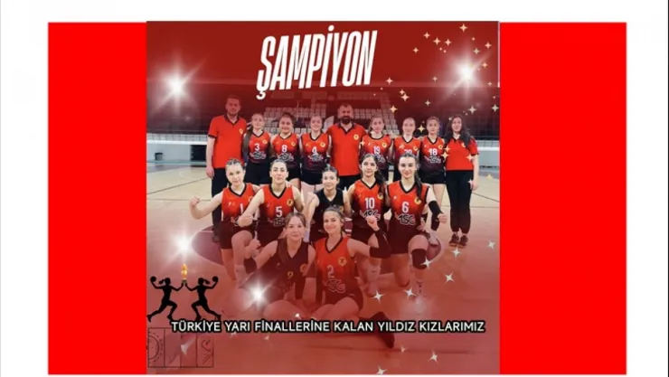Malatya'nın Yıldız Voleybolcuları Final Yolunda