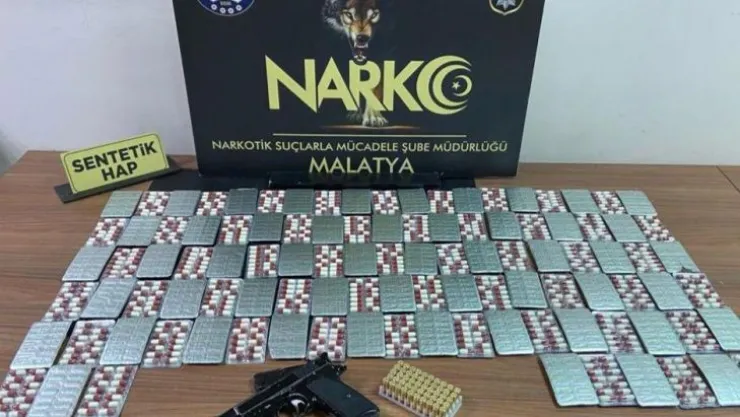 Malatya Polisi Zehir Tacirlerine Göz Açtırmıyor