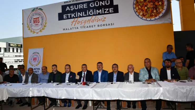 Malatya Ticaret Borsası Aşure Günü Etkinliği Düzenledi