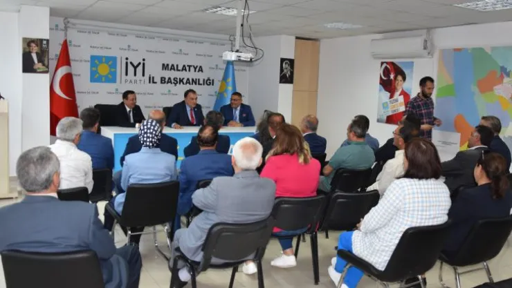 Malatya TSO'dan İYİ Parti İl Başkanlığına ziyaret