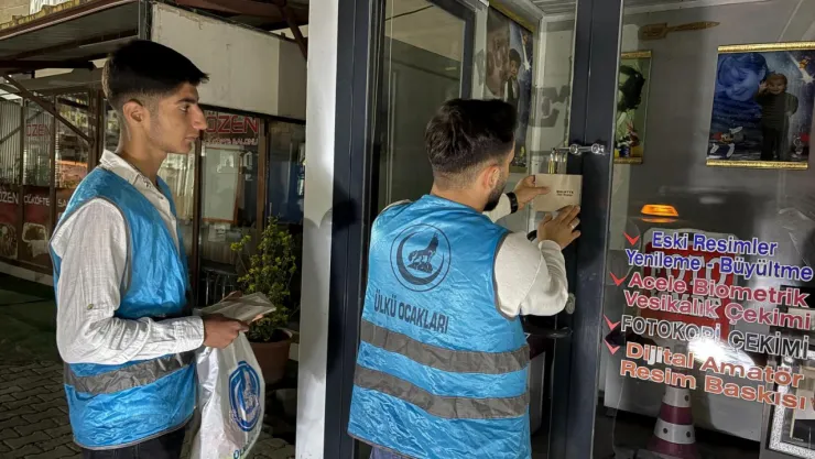 Malatya Ülkü Ocakları'ndan Esnafa Ziyaret: Ahilik Geleneği Yaşatılıyor