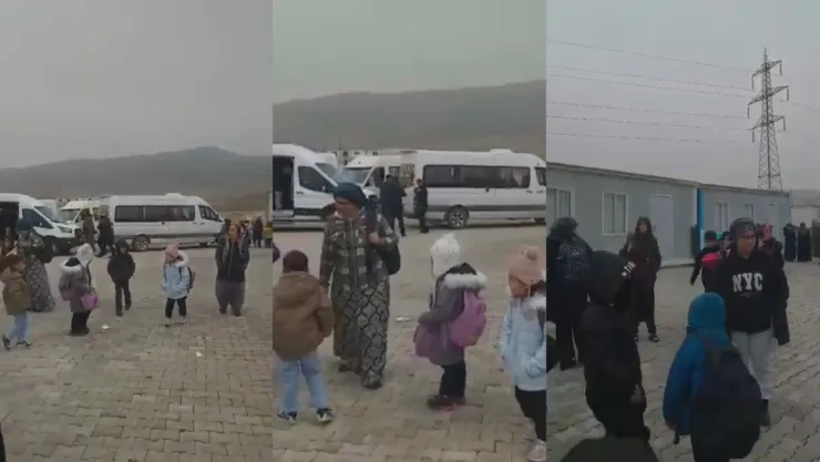 MALET-2 Konteyner Kentte Servis Sorunu: Veliler Çocuklarını Okula Göndermedi