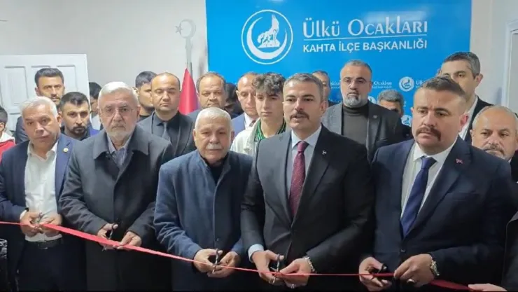 Mehmet Metiner'den, Kahta Ülkü Ocakları açılışında 'Birlik ve Beraberlik' vurgusu