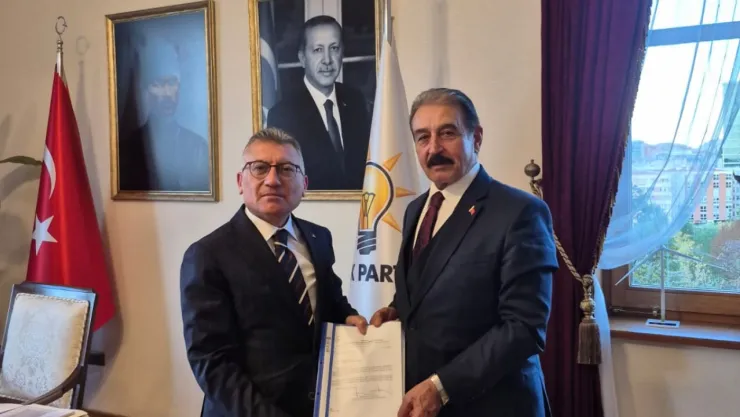 MESOB Başkanı Keskin'den Elitaş ve Güler'e Esnaf Dosyasını Sundu