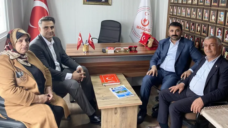 MHP' den Başkan Aldemir'e Ziyaret