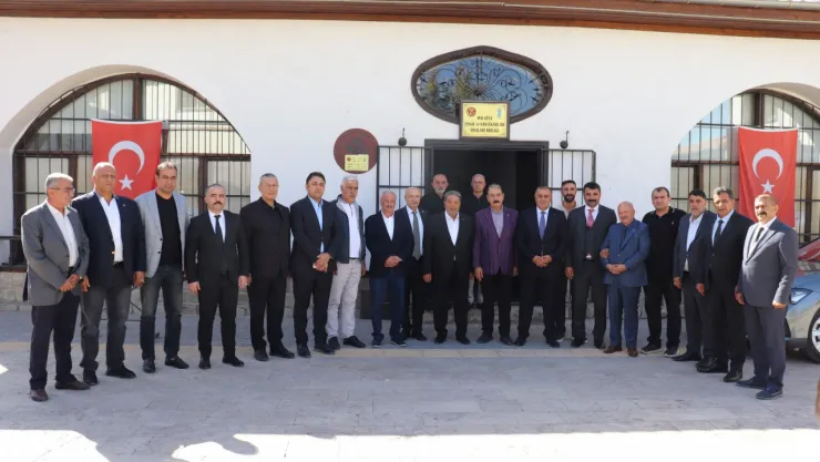 MHP Heyetinden MESOB Başkanı Keskin'e ziyaret