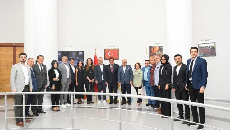 Miad Yönetiminden Başkan Gürkan'a Ziyaret