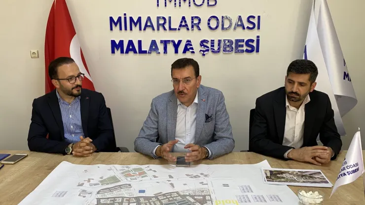 Milletvekili Tüfenkci'den Mimarlar Odası'na ziyaret