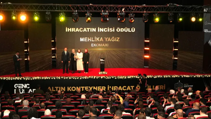 MÜSİAD Altın Konteyner Töreni'nde Malatya'dan Ödül