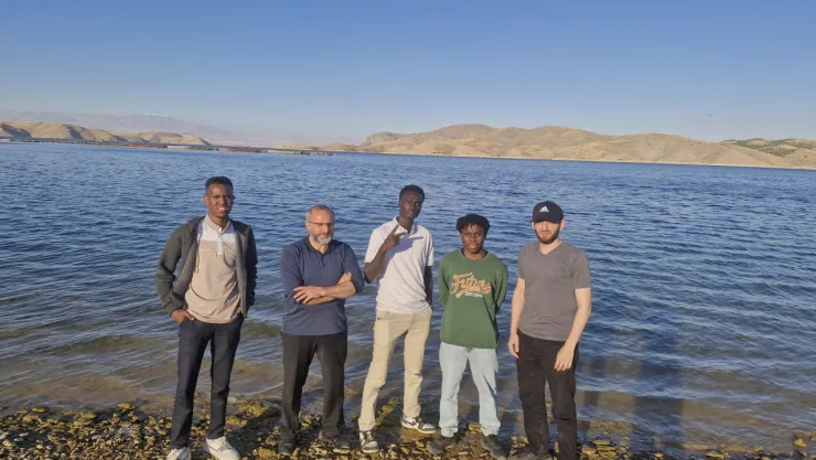 Müslüman Olan Ahmet Kung Mala, Rehberini Elazığ'da Ziyaret Etti