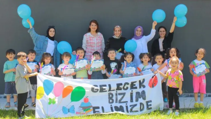 Okul Öncesi Öğrencilerine Başarı Belgesi Verildi