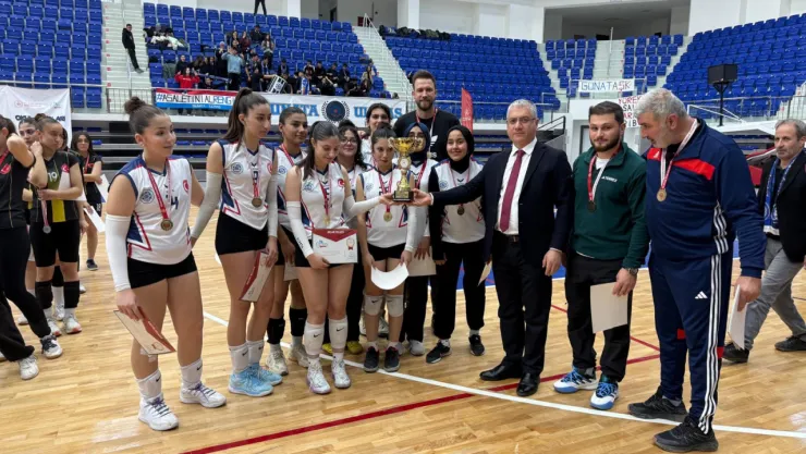 Okul Sporları Voleybol Genç Kızlar İl Birinciliği Tamamlandı