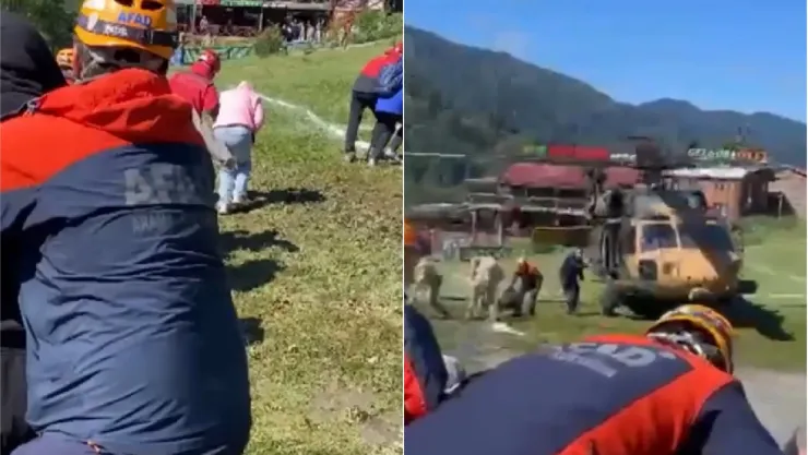 Olumsuz Hava Koşullarına AFAD Müdahalesi: Ayder Yaylası'nda Tahliye ve Lojistik Destek