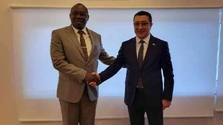 Osman Genç ile Görüşen Kenya Cumhuriyet Büyükelçisi Geçmiş Olsun Dileklerini İletti