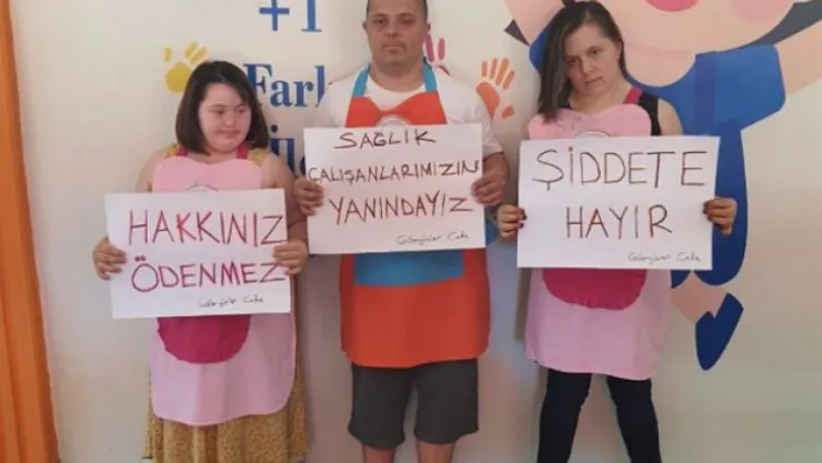 Özel Sporculardan Sağlık Çalışanlarına Destek