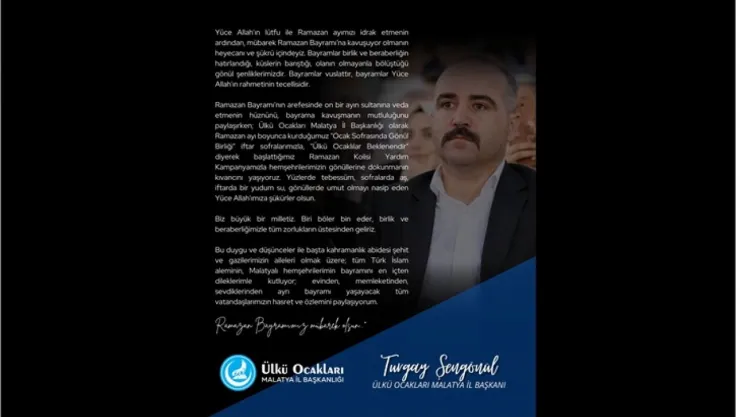 Ramazan Bayramımız mübarek olsun