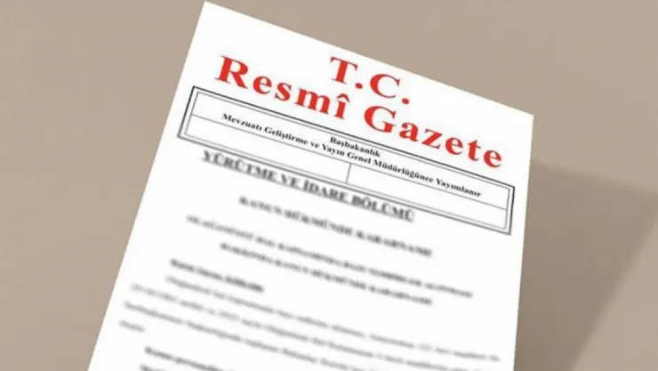 Resmi Gazete'de bugün