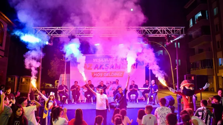 Sanat, Eğlence ve Dayanışma Bir Arada: Yeşilyurt'ta Yaz Akşamları'na Yoğun İlgi