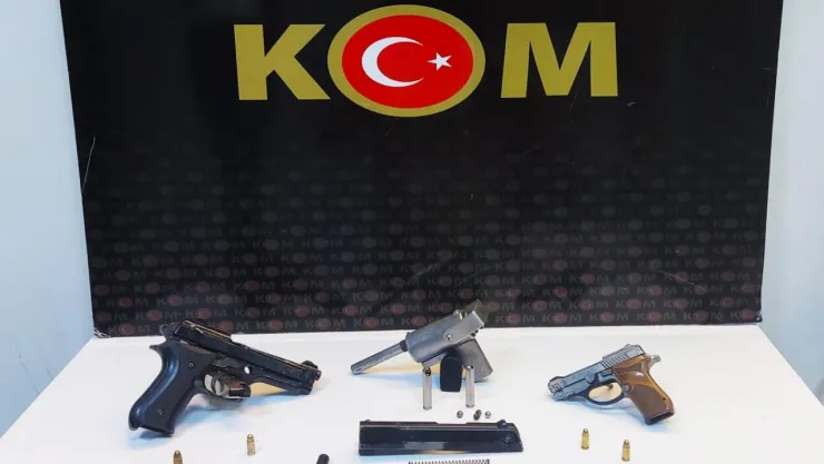 Silah  temini yapan şahıslar yakalandı