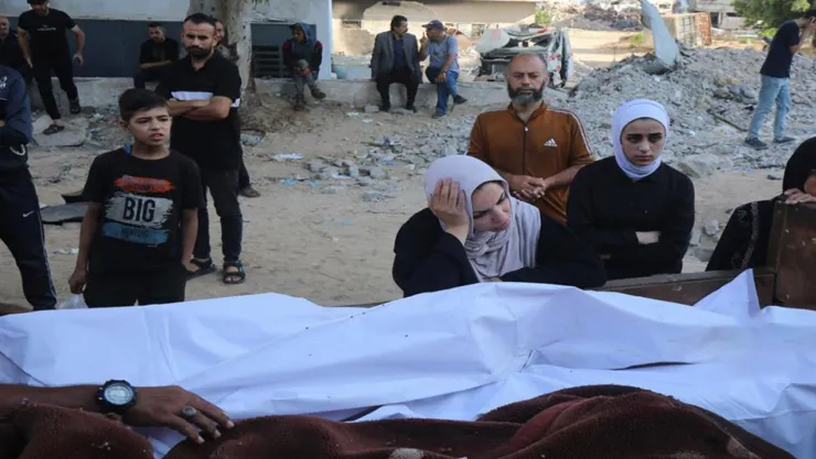 Siyonist rejimin Gazze'ye gün boyu saldırılarında 44 şehit