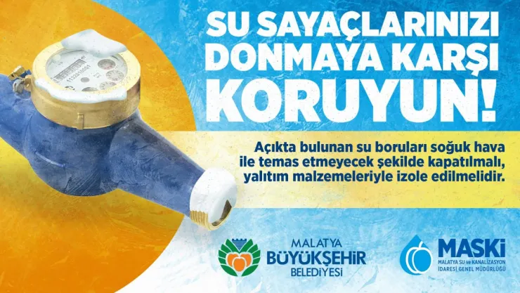 Su Sayaçlarınızı Soğuktan Koruyun