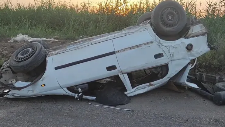 Sürücüsü ve yolcuları çocuk olan otomobil takla attı: Bir ölü 4 yaralı!