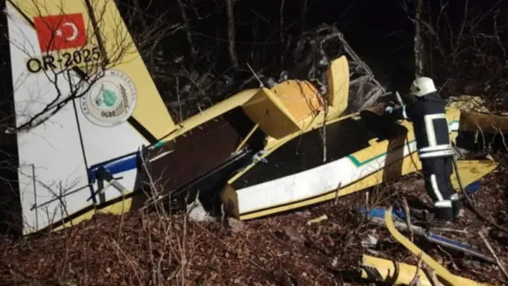 Tarım ve Orman Bakanı Yumaklı: Düşen Yangın Söndürme Uçağımızın Enkazına Ulaşıldı