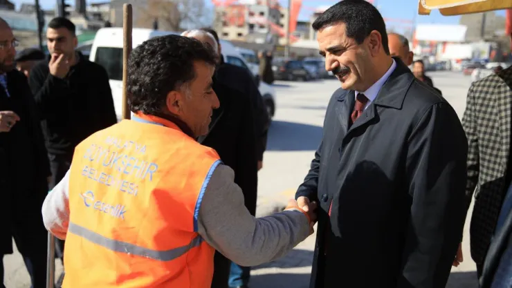 Taşkın: 'Esnafımız yılbaşından itibaren işyerlerine taşınmaya başlayacak'