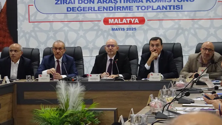 TBMM Zirai Don Araştırma Komisyonu Malatya'da bir araya geldi