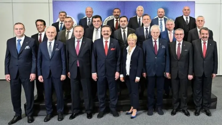 TOBB Yönetim Kurulu görev dağılımını yaptı
