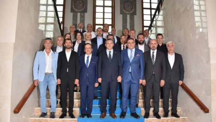 TSO Heyetinden Vali Şahin'e Ziyaret