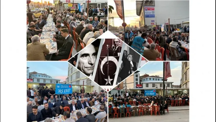 Ülkü Ocakları Malatya İl Başkanlığı Başbuğ Alpaslan Türkeş Anısına Kur'an-ı Kerim Tilaveti ve İftar Programı Düzenledi.
