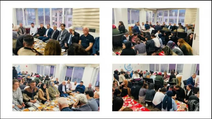 Ülkücü Şehit Aileleri Malatya Ülkü Ocakları'nın Helal Sofrasında Buluştu