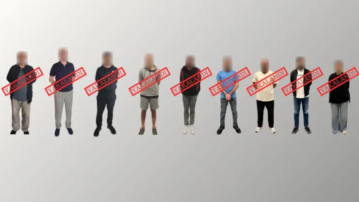 Uluslararası İşbirliğiyle 9 Kaçak Yakalandı
