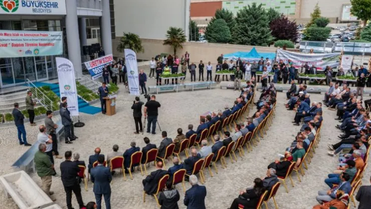 Üreticilere Sıvat Ve Sebze Fidesi Dağıtımı Gerçekleştirildi