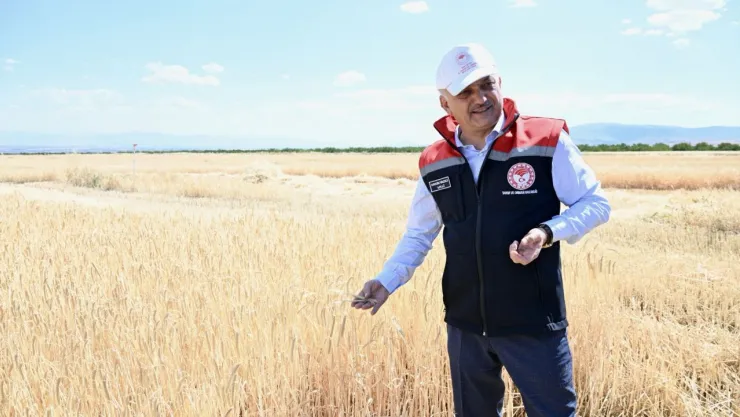 Vali Ersin Yazıcı'nın Katılımıyla Arpa Hasadı Programı