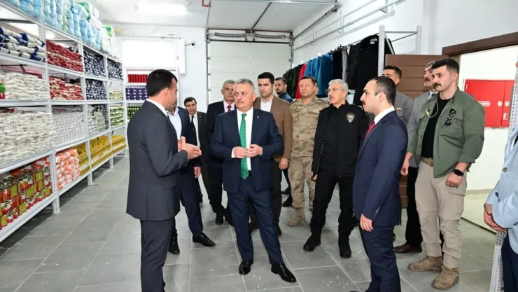 Vali Ersin Yazıcı Pütürge İlçesini Ziyaret Etti