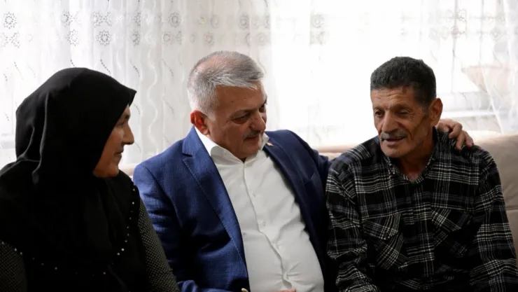 Vali Ersin Yazıcı Şehit Ailelerini Ziyaret Etti