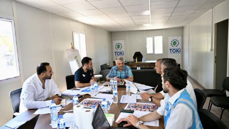 Vali Ersin Yazıcı Yapımı Devam Eden İnşaat Alanlarını İnceledi