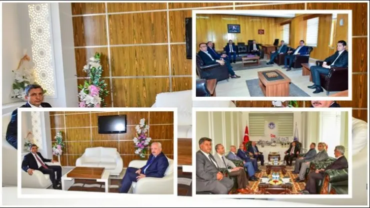 Vali Şahin İade-i Ziyaretlerde Bulundu
