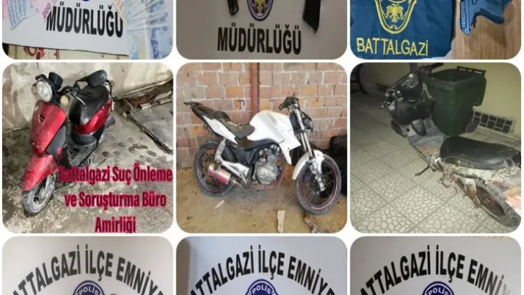 Yakalama emri bulunan 97 kişi yakalandı.