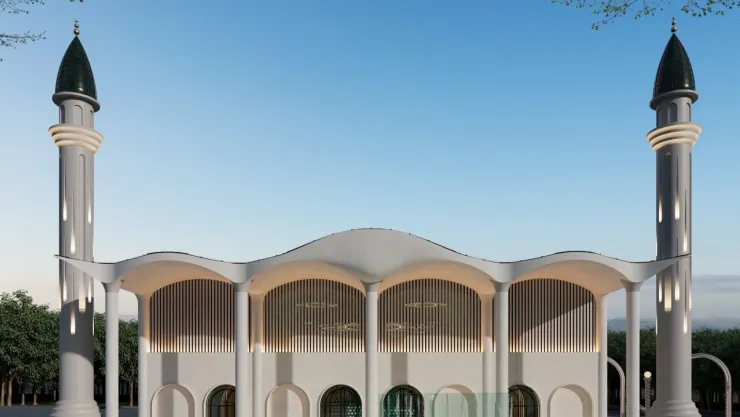 Yeni Şire Pazarı Cami Projesi'nde Çalışmalar Sürüyorr