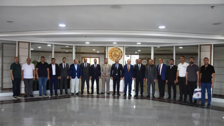 Yeniden Refah Partisi Genel Sekreteri Osmanağaoğlu'ndan Mtso'ya Ziyaret