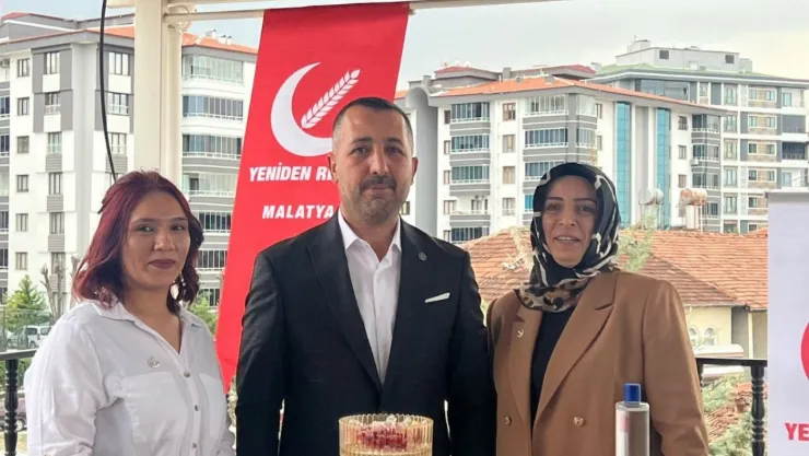 Yeniden Refah Partisi Malatya İl Başkanlığında Yoğun Bayramlaşma