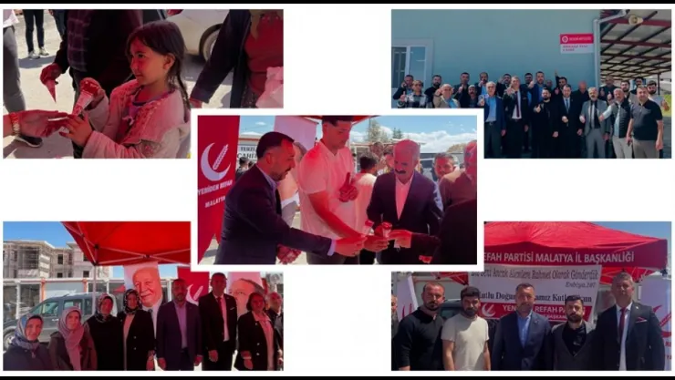 Yeniden Refah Partisi Malatya'da Kutlu Doğum Haftası Etkinliği Düzenledi