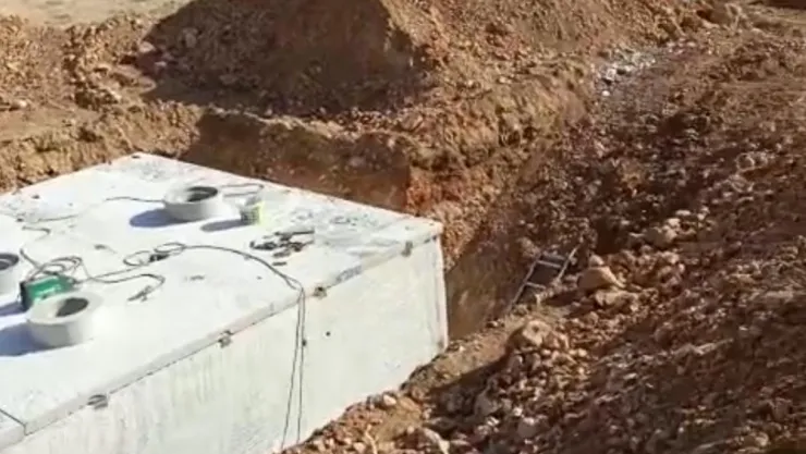 Yeniköy'de Kapalı Fosseptik Sistemi Tamamlandı